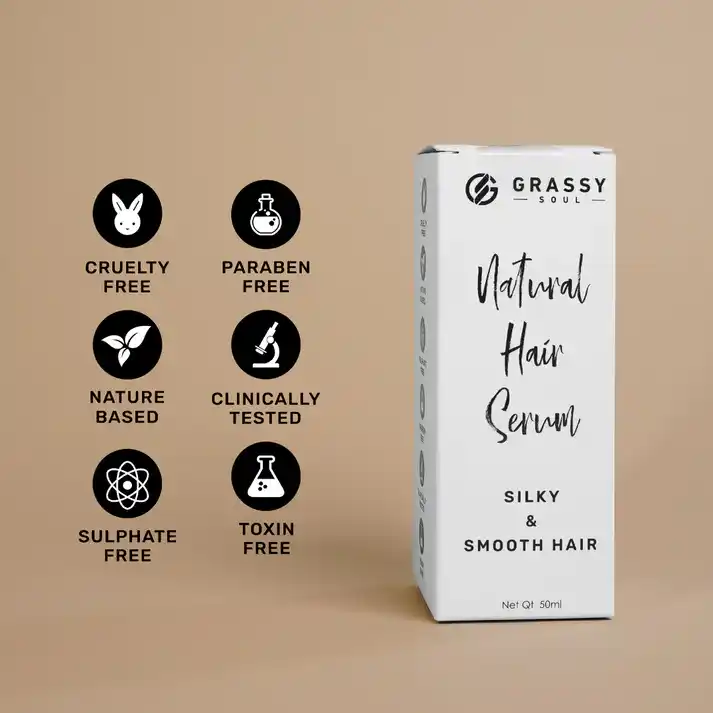 Additional image for Grassy Soul Gloss & Glamour Hair Serum