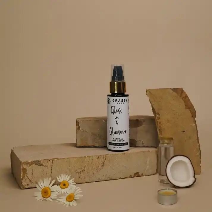 Additional image for Grassy Soul Gloss & Glamour Hair Serum