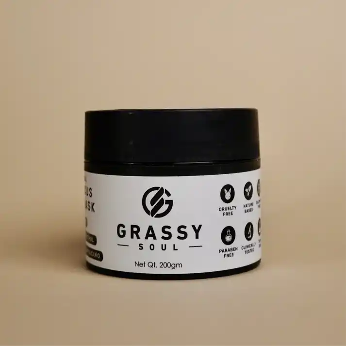 Additional image for Grassy Soul Frizzy Fix Mask Magic in a Jar (Natural Hibiscus Hair Mask)
