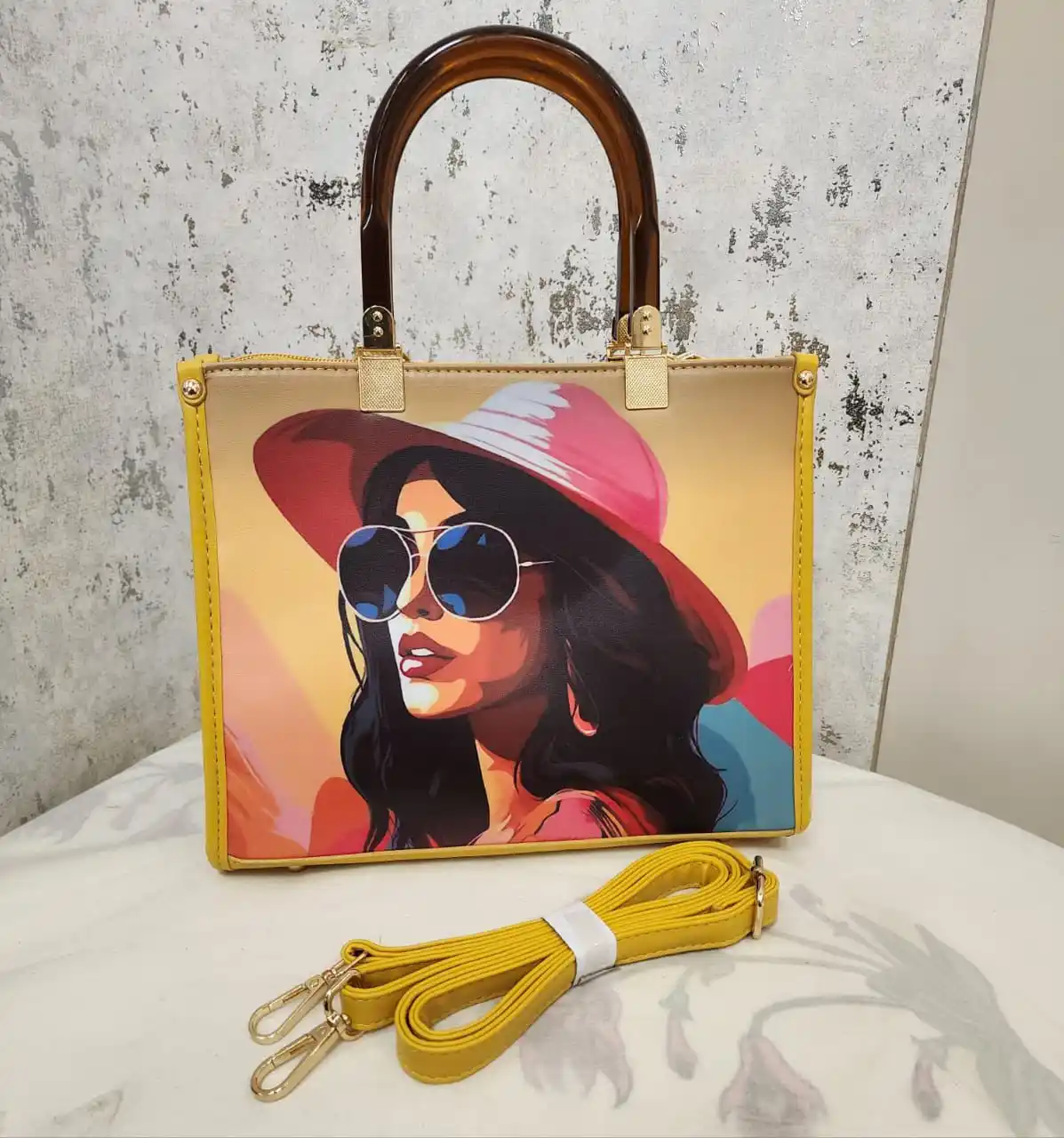 Retro Pop Art Tote Bag